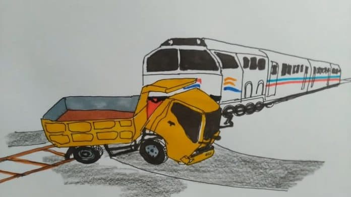 pecah_ban_di_bantaran_rel_pt_kai_denda_sopir_truk_rp_34_juta