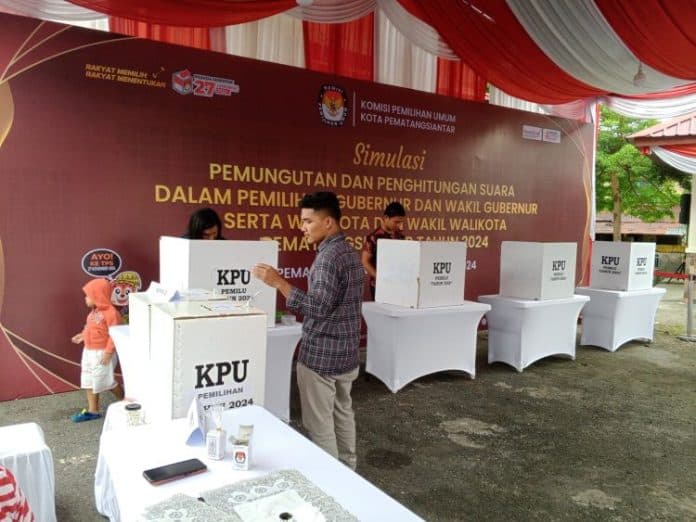 pematangan_proses_pencoblosan_kpu_siantar_kembali_gelar_simulasi