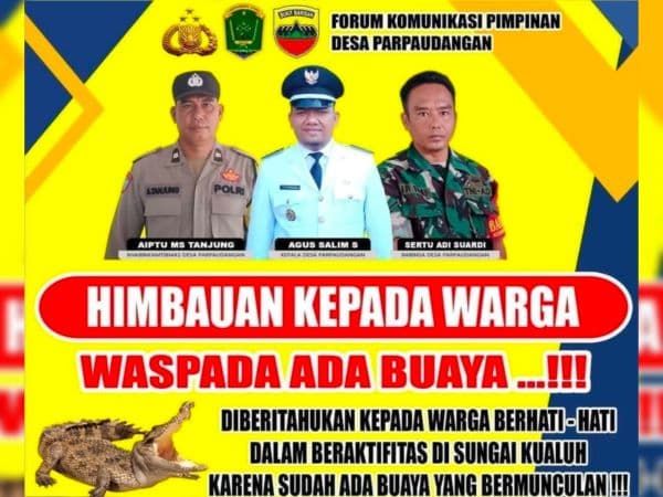 pemdes_parpaudangan_keluarkan_pengumuman_meminta_warga_waspada_kemunculan_buaya