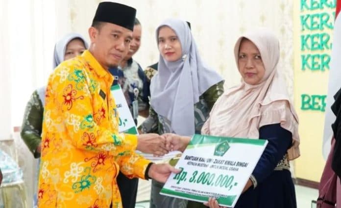 pemkab_langkat_launching_kampung_zakat_reborn_di_kelurahan_kwala_bingai