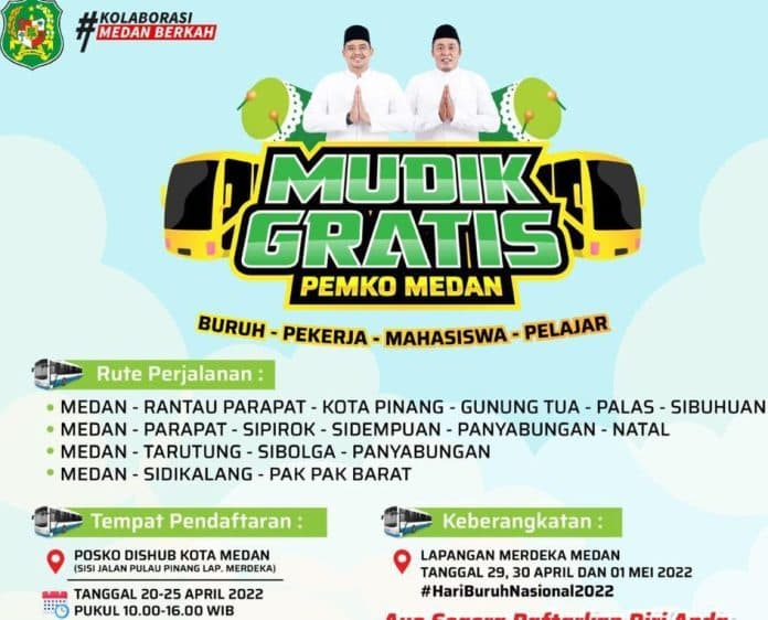 pemko_medan_fasilitasi_mudik_gratis_catat_tanggalnya