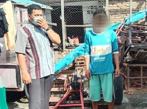 pencuri_1_unit_jetor_diringkus_polsek_medang_deras_batu_bara