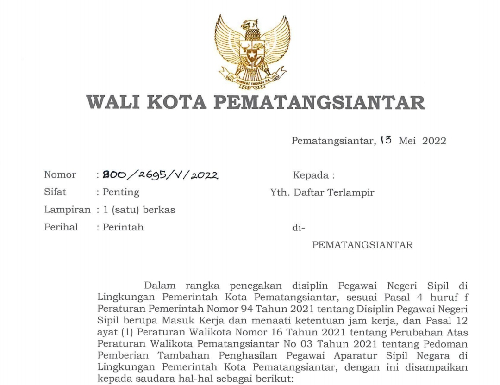 penegakan_disiplin_pns_pemko_plt_wali_kota_siantar_sampaikan_8_hal