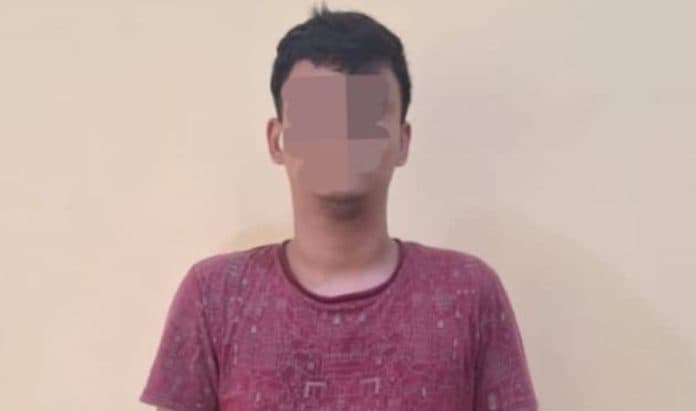 penganiaya_mahasiswa_yang_hendak_unjuk_rasa_di_polresta_deli_serdang_ditangkap