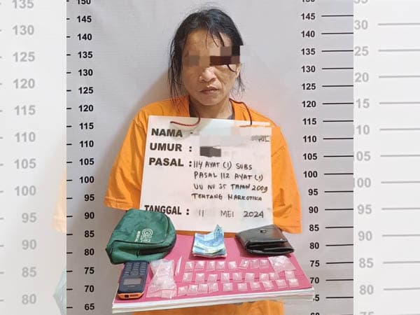 pengecer_buka_mulut_wanita_agen_sabu_di_bilah_barat_ditangkap_polisi