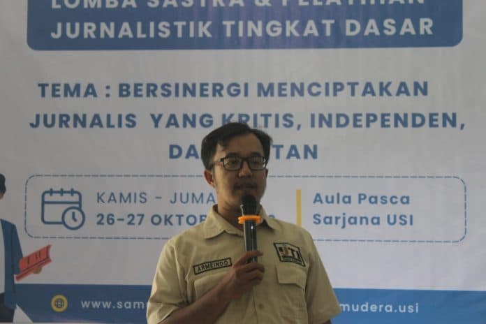 pentingnya_pelatihan_jurnalis_tingkat_dasar_armeindo_jurnalis_jangan_buat_perpecahan