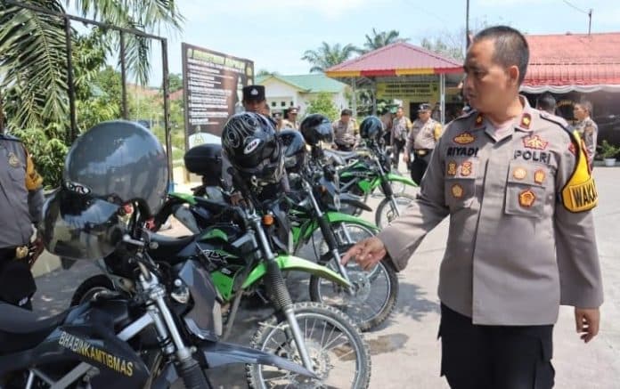 pesan_wakapolres_tebing_tinggi_saat_sidak_ke_sejumlah_polsek_jajaran