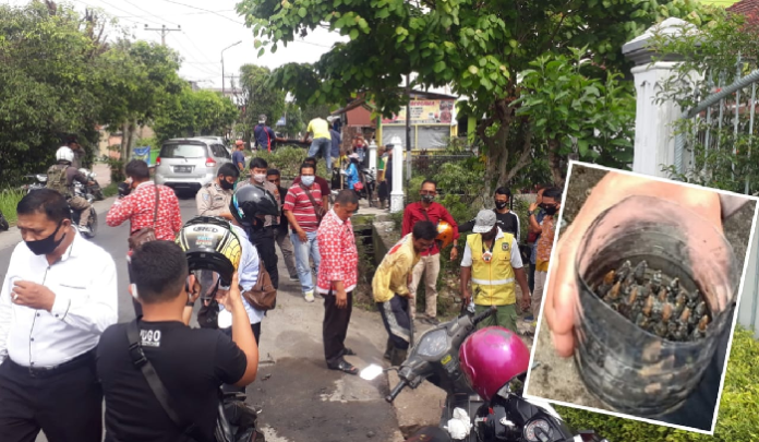 petugas_kebersihan_temukan_23_butir_peluru_jalan_adam_malik_heboh