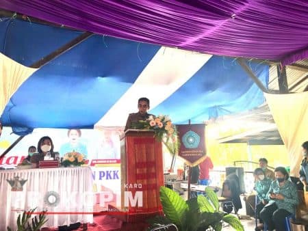 pkk_sumut_gelar_evaluasi_di_desa_semangat_kabupaten_karo