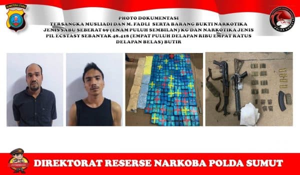 poldasu_tangkap_sindikat_narkoba_89_kg_sabu_dan_senpi_laras_panjang_disita