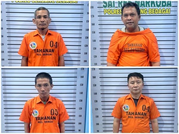 polres_sergai_tangkap_empat_pelaku_jaringan_narkoba_satu_diantaranya_warga_medan