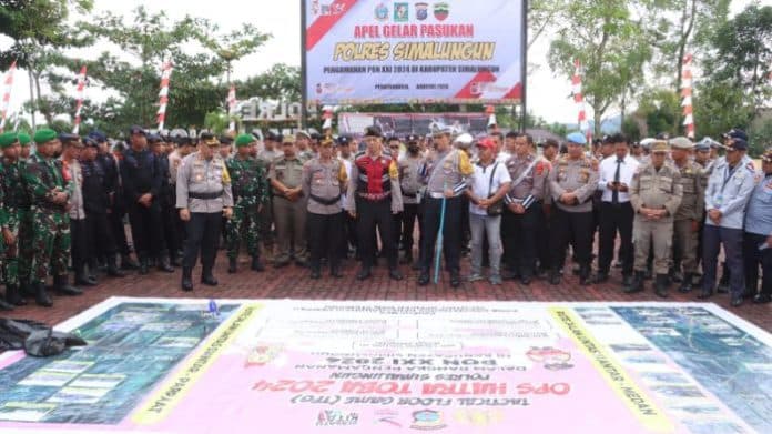 polres_simalungun_petakan_pengamanan_pon_xxi_aceh_sumut
