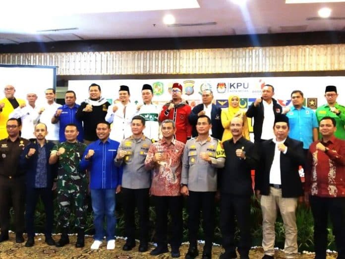 polrestabes_dan_pemko_medan_deklarasi_pemilu_damai_tahun_2024