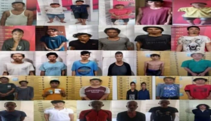 polrestabes_medan_tangkap_107_tersangka_pencurian_3_ditembak