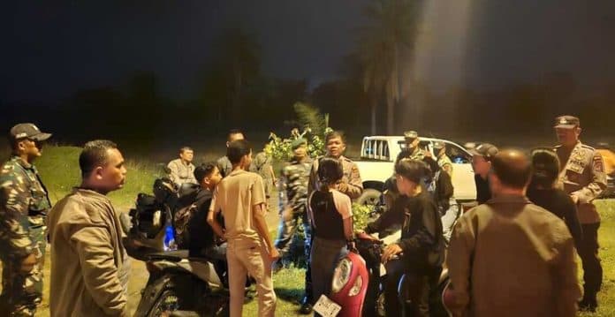 polsek_bosar_maligas_dan_tni_razia_gabungan_amankan_6_remaja_terlibat_balap_liar