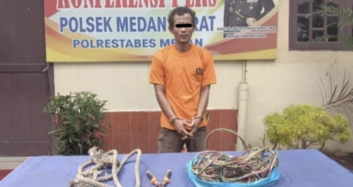 polsek_medan_barat_ringkus_pelaku_pencurian_kabel_telkom