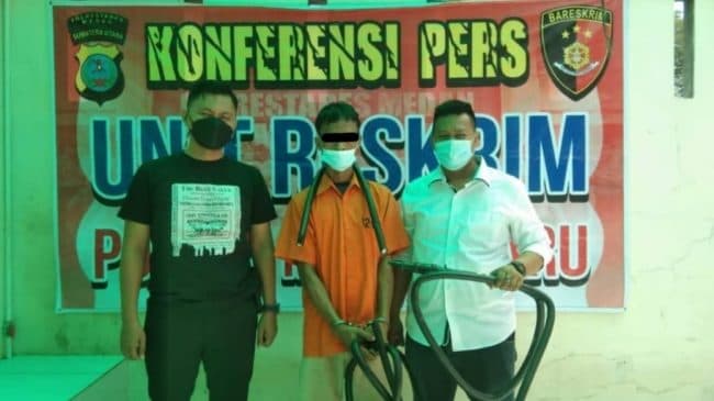 polsek_medan_baru_bekuk_pelaku_pencurian_kabel_tower