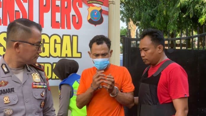 polsek_medan_sunggal_tembak_kaki_residivis_curanmor