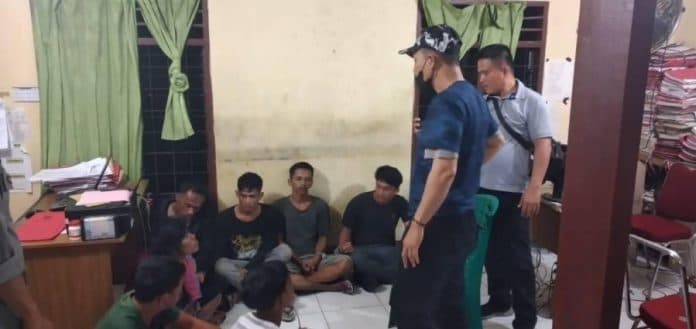 polsek_pancur_batu_ringkus_7_tersangka_judi_tembak_ikan