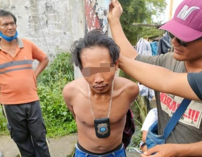 polsek_sunggal_dalami_lencana_bnn_yang_dipakai_pencuri_mesin_bordir_saat_beraksi