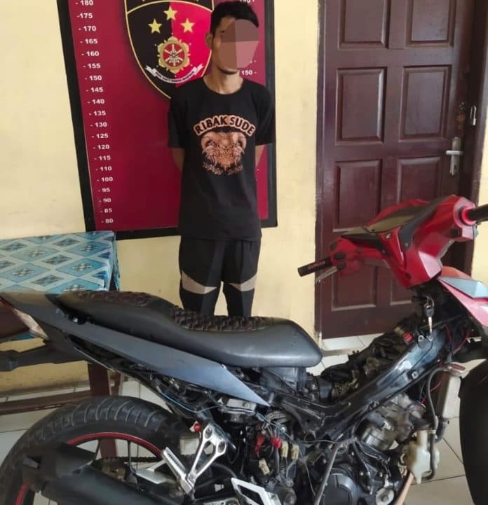 polsek_tanjung_morawa_amankan_pelaku_curanmor