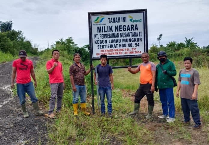 ptpn_2_lanjutkan_okupasi_hgu_94_kebun_limau_mungkur_penggarap_sudah_2_kali_disomasi