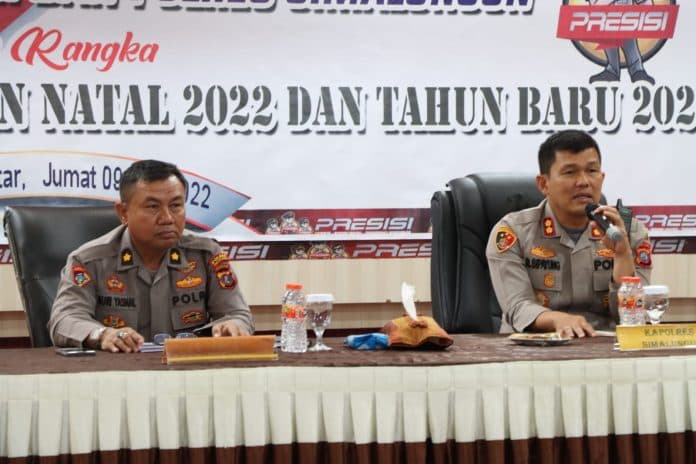 rakor_bersama_polres_siantar_jelang_ops_lilin_toba_2022_ini_harapan_kapolres_simalungun