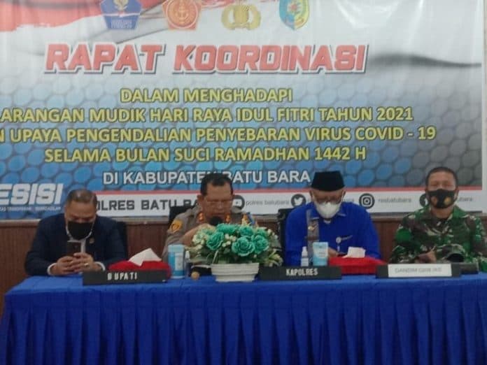 rakor_forkopimda_batu_bara_bahas_larangan_mudik_dan_penanganan_covid_19