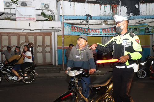 ratusan_sepeda_motor_knalpot_brong_terjaring_razia_pekat_di_siantar