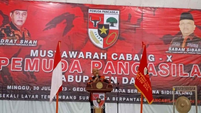 sabam_sibarani_dilantik_menjadi_ketua_mpc_pp_dairi_priode_2023_2027_dipastikan_maju_di_pilkada_2024