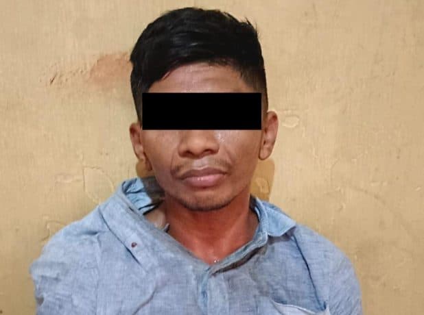 sakit_hati_warga_lubuk_pakam_bacok_korban_pakai_parang_pelaku_dijemput_polsek_perbaungan