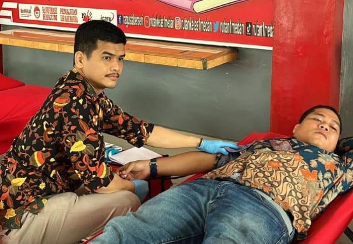 sambut_hari_sumpah_pemuda_petugas_rutan_tanjung_gusta_medan_donar_darah