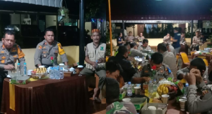 sambut_ramadhan_kapolres_batu_bara_sahur_bareng_tni_polri_dan_warga