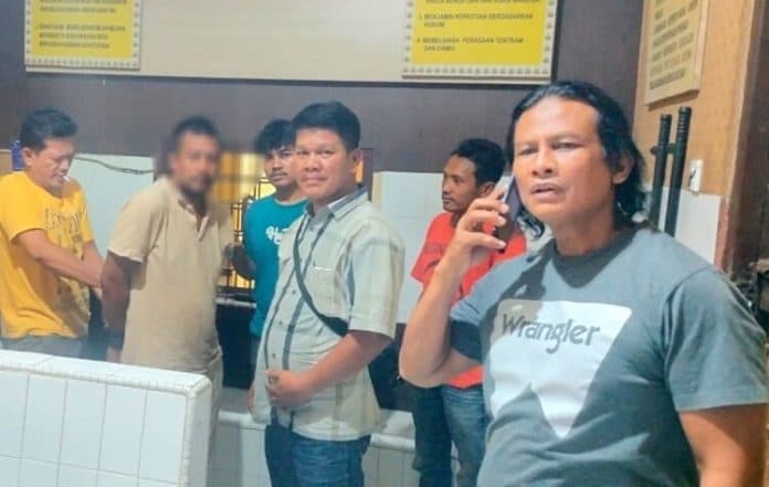 sempat_viral_penganiaya_kakek_penarik_becak_di_tanjung_tiram_diringkus_polisi