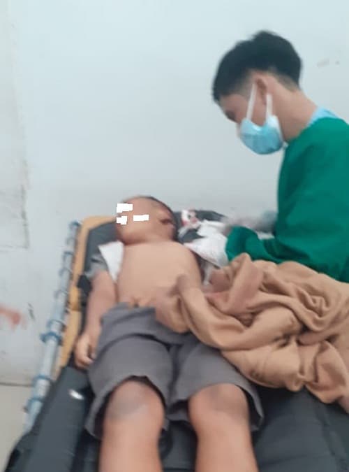 sepeda_motor_kontra_becak_barang_di_medan_tuntungan_satu_orang_tewas