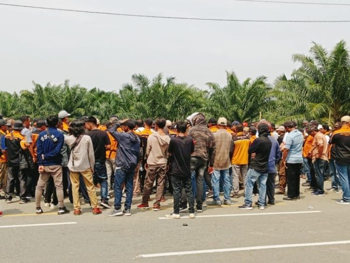 seribuan_karyawan_ptpn_2_tolak_eksekusi_kebun_penara_oleh_pn_lubuk_pakam