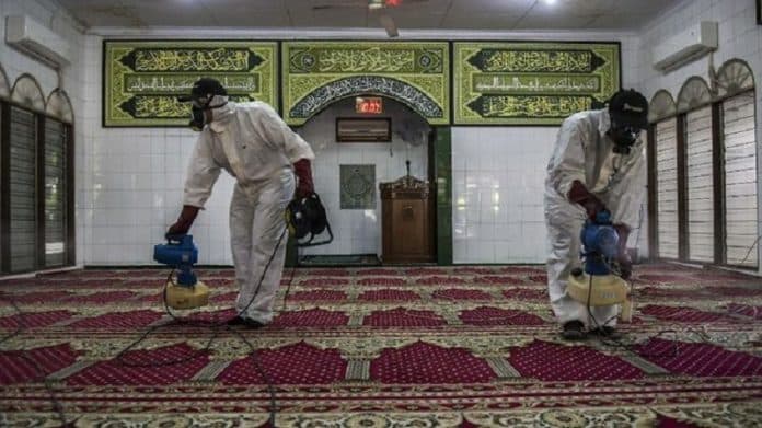 singapura_tutup_masjid_cegah_corona_salat_jumat_ditiadakan