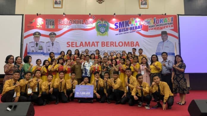 smkn_1_sidikalang_raih_juara_1_pesparawi_2023_tingkat_smasmk_se_sumut