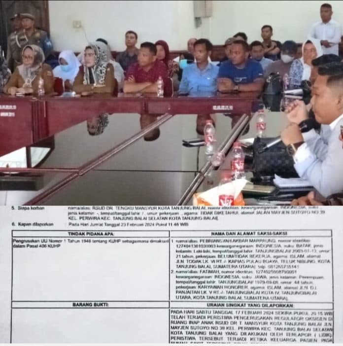 soal_kematian_bayi_pimpinan_rsud_tengku_mansyur_laporkan_kerusakan_barang_ke_polisi