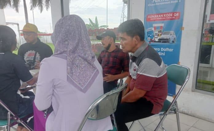 spbu_di_deli_serdang_mulai_berlakukan_barcode_bagi_mobil_pengisian_pertalite