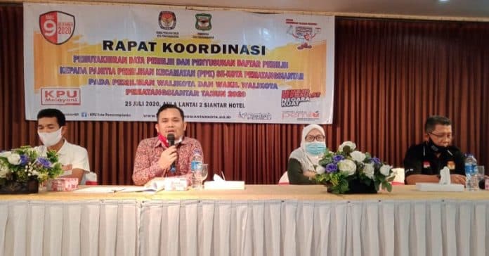 target_pencoklitan_data_pemilih_di_siantar_tak_tercapai_kpu_gelar_rakor