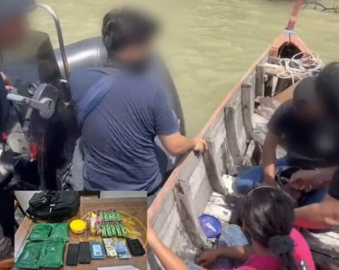 tni_al_gagalkan_penyelundupan_1_kg_sabu_di_perairan_asahan_tekong_kabur_ke_hutan_bakau