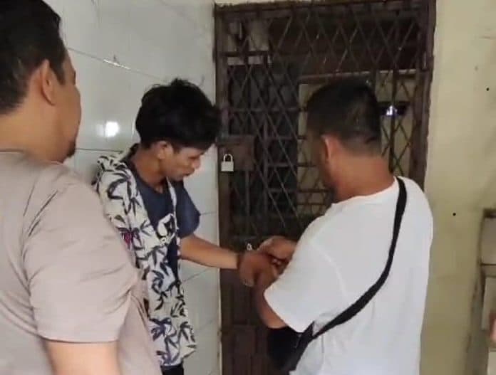 usai_diamuk_warga_pelaku_jambret_emas_diamankan_polsek_medan_area