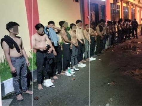 usai_ditangkap_21_anggota_geng_motor_dilepas_polresta_deli_serdang