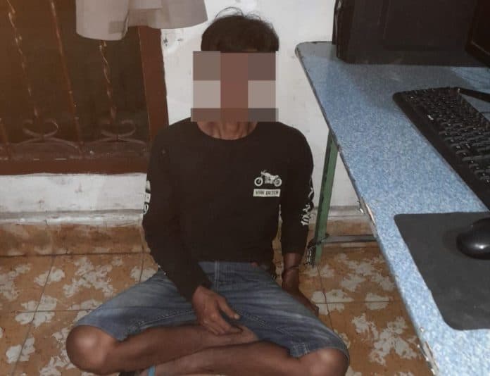 maling_spesialis_pagar_rumah_diamankan_warga_siantar_selatan