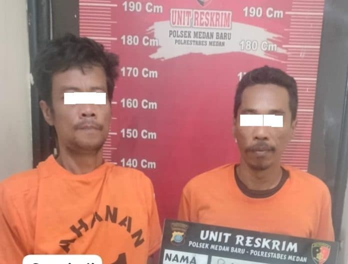 pencurian_kabel_pt_telkom_polsek_medan_baru_amankan_2_tersangka